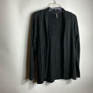Capote By Anthropologie Womens Cardigan Sz S Black